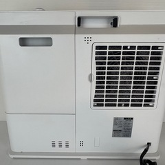 THREEUP スリーアップ 　人感 室温センサー付  大風量加湿パネルセラミックヒーター  マキシムワイドヒート CH-T1961-WH の画像