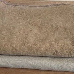 毛布2枚　ウール100％の画像