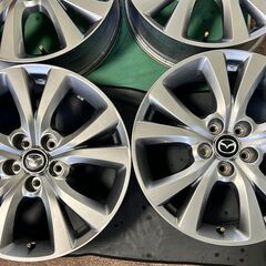 【純正ホイール】マツダ CX-30 純正 アルミホイール MAZDA ホイール P.C.D 114.3 18インチ 18×7J ホイール4本セットの画像