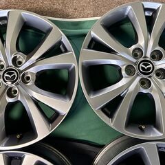 【純正ホイール】マツダ CX-30 純正 アルミホイール MAZDA ホイール P.C.D 114.3 18インチ 18×7J ホイール4本セットの画像