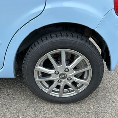 直ぐ乗れます！車検9年10月まで2年付き！人気のダイハツミラココアX！内外仕上げ済み各所整備済み！バリ山スタッドレス装着済み！総額25万円の画像