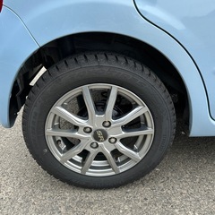 直ぐ乗れます！車検9年10月まで2年付き！人気のダイハツミラココアX！内外仕上げ済み各所整備済み！バリ山スタッドレス装着済み！総額25万円の画像