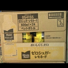 ミニッツメイド ゼロシュガーレモネード600ml 10本の画像