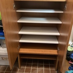 お譲りする方決定しました　靴箱　の画像