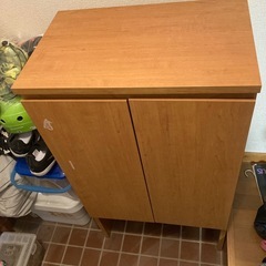 お譲りする方決定しました　靴箱　の画像