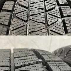 走行短め【BS BLIZZAK DM-V3 235/65R18】スタッドレス【TECMAG テクマグ 18インチ 7.5J5HPCD108+45】ジャガー/Fペイス/Iペイス等　(KTT704)クレジットカード QRコード決済可能の画像