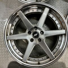 WORK ZEAST ST1 ZE1 ワーク ジースト 社外ホイール 20インチ 4本 8.5J5HPCD114.3+49 6スポーク 　(KHZ006)クレジットカード QRコード決済可能の画像