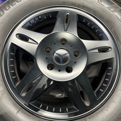 ベンツゲレンデ純正18インチ アルミホイールの画像