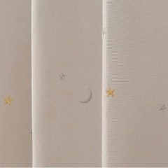 ニトリ　カーテン　遮光２級の画像