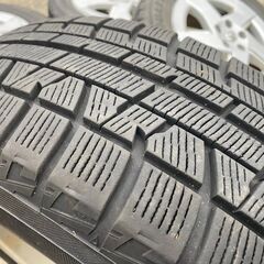 プリウス純正 スタッドレス 195/65R15 東北6県無料配送対応‼️爆安‼️最終値下げ‼️①超超超バリ溝❗ 国産ヨコハマ アイスガード❗ アルミ付き 国産 タイヤ !!　スタットレス　スタッドレス　雪 冬 ゆき PCD100 pcd100の画像
