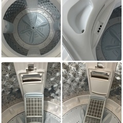 R381 ☀️ 2022年製の高年式♪ TOSHIBA 洗濯機（洗濯4.5㎏) AW-45GA2 ⭐ 動作確認済 ⭐ クリーニング済の画像