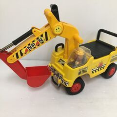 アガツマ アンパンマン 元気ショベルカー 乗用玩具 知育玩具 はたらくくるま 25j菊DOの画像