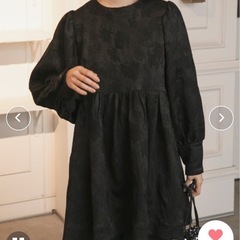 forksy.　サテンジャガードボリュームスリーブチュニック＆テーパードパンツセットアップの画像