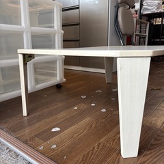 【ニトリ】【折りたたみテーブル】クリーニング済み【管理番号13110】町の画像