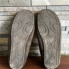 OLD NAVY モカシンシューズ カーキ系 24.0cmの画像