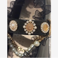 最終値下げ！ROJITA ビジュストラップヒールパンプスの画像