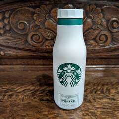 【愛品館八千代店】スターバックス×ポーター ステンレスロゴボトル ホワイトの画像