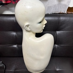 ビンテージ マネキンヘッド トルソー アート オブジェ 店舗装飾 個性派 インテリアの画像