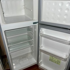 (運搬費込)(即日、深夜ok)SHARP 2017年製　118Lの画像