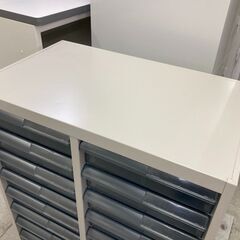 中古　良品　①　コクヨ　レターケース　トレーキャビネット　引き出し書類保管庫　B4縦型　2列深型9段　W660H880　愛知県 一宮市 名古屋市 稲沢市 江南市 岩倉市 岐阜 羽島市 各務ヶ原市 岐阜市 三重県 愛知 グッドプライス一宮の画像