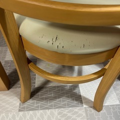 決まりました　ダイニングテーブルセット　イス　テーブルの画像