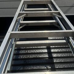 ◆徳島県お引き取り限定品　配送不可◆ハセガワ 脚立 TOP-27 9段 USED品の画像