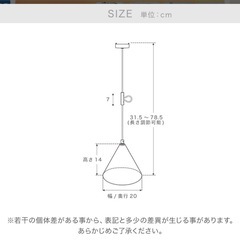 【差し上げます】ペンダントライトの画像