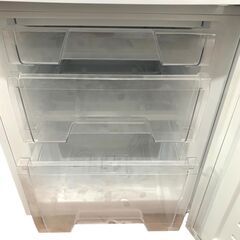 25C504_ジC IRIS OHYAMA アイリスオーヤマ ノンフロン冷凍冷蔵庫 IRSD-14A-W 142L 2021年製 生活家電 単身 現状品 中古の画像