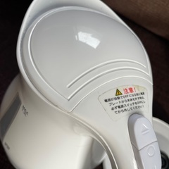 ワンプッシュオープン　電気ケトル1.2Lの画像