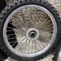 klx250 dトラッカー デジタルメーター　ホイールの画像