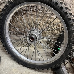 klx250 dトラッカー デジタルメーター　ホイールの画像