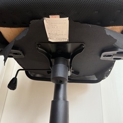 ワークチェア　椅子　ハイバックチェア　ブラックの画像