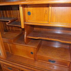 【無料・引取限定】昭和・レトロ・茶箪笥・綺麗ですの画像