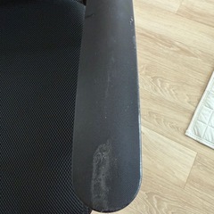 ワークチェア　椅子　ハイバックチェア　ブラックの画像