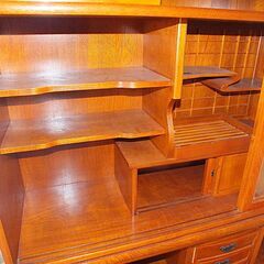 【無料・引取限定】昭和・レトロ・茶箪笥・綺麗ですの画像