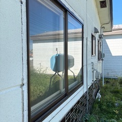 外付け、後付けアルミサッシセット。の画像
