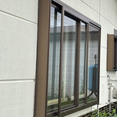 外付け、後付けアルミサッシセット。の画像