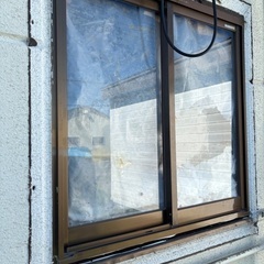 外付け、後付けアルミサッシセット。の画像