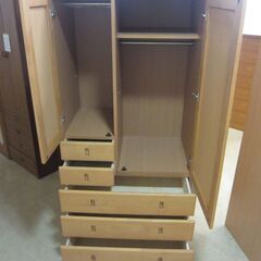 洋服タンス　シンプル【J571031-192】の画像