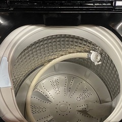 & 洗濯機　Haier ハイアール　5.5kg JW-XP2CD55F 2024年製　動作確認済みの画像