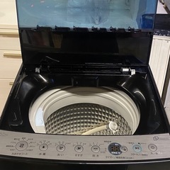 & 洗濯機　Haier ハイアール　5.5kg JW-XP2CD55F 2024年製　動作確認済みの画像
