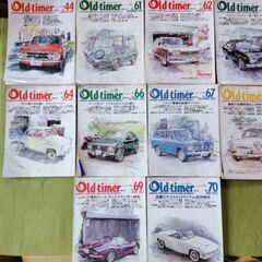 old timer6号から109号47冊＋2008年10月号付録DVDの画像