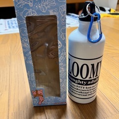 ボトル　水筒　カラビナ付きの画像