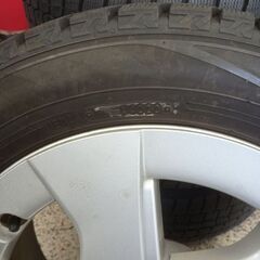 【ﾊﾞﾘ溝】185/60R15 ダンロップWM02 2022年製＋プリウス純正ホイール4本｜170 シエンタの画像