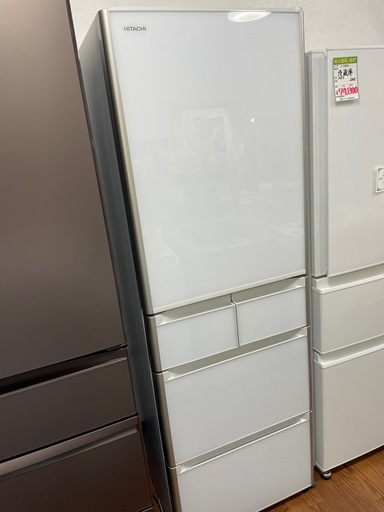 送料・設置込み可　冷蔵庫　401L HITACHI 2019年【分解クリーニング済み】
