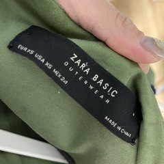 ZARA ジャケット　ブルゾンの画像