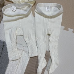 【ほとんど美品】ベビータイツ・レギンス・ベビーレッグウォーマー　65cm・75cm・95cmの画像