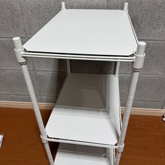 決まりました！スチールラックホワイトの画像