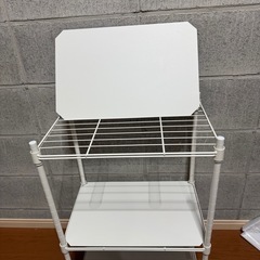 決まりました！スチールラックホワイトの画像