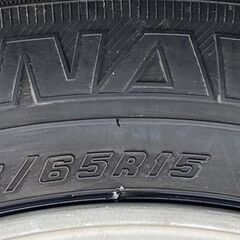 プリウス純正 スタッドレス 195/65R15 東北6県無料配送対応‼️爆安‼️最終値下げ‼️①超超超バリ溝❗ 国産グッドイヤー アイスナビ7❗ アルミ付き 国産 タイヤ !!　スタットレス　スタッドレス　雪 冬 ゆき PCD100 pcd100の画像